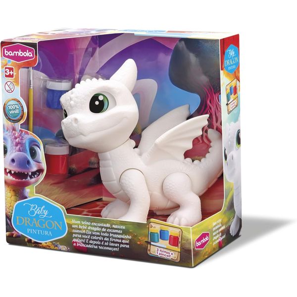 Boneco Baby Dragon Pintura 881 - Bambola