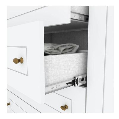 Guarda Roupa Infantil Mississipi 4 Portas Branco Hp - Henn
