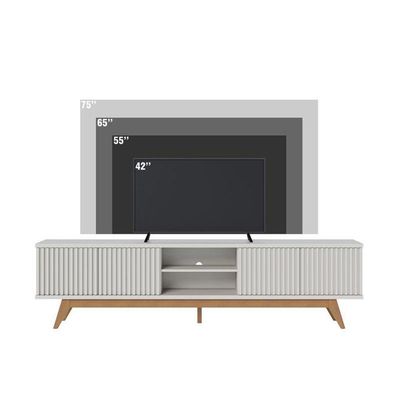 Rack Bancada Ambiente Fortaleza Off White Matte- Colibri