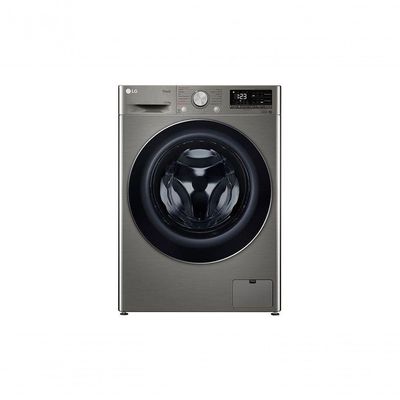 Lava e Seca Smart LG VC4 12kg Inox Look com Inteligência Artificial AIDD CV5012PC4A 220V