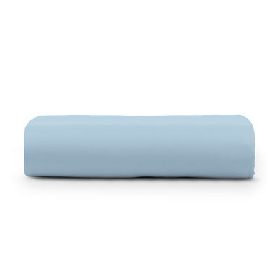 Lençol Casal Cintilante Percal 180 Fios 100% Algodão sem Elástico - Azul