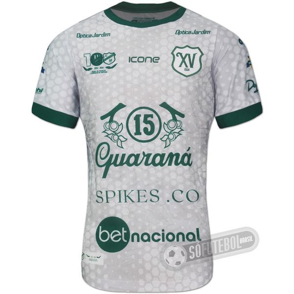 Camisa XV de Jaú - Modelo II (Centenário) P (S) Camisa XV de Jaú - Modelo II (Centenário) P (S)