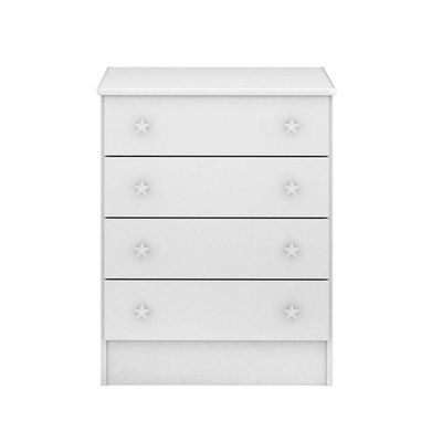 Berço Americano 100 Com Rodízios E Cômoda 103 Com Nicho Organizador 3 Gavetas Branco Brilho