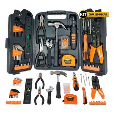 Kit de Ferramentas com 129 Peças Referência 13564 SPARTA