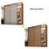 Cômoda átria E Guarda Roupa Casal Laredo Amêndola Touch Nude Prime Flex - Demartez