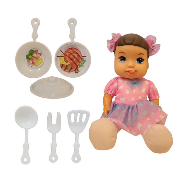 Boneca Love Papinha Morena - Anjo Toys Boneca Love Papinha Morena - Anjo Toys