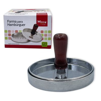 Molde Forma Para Hambúrguer Caseiro Artesanal 12 Cm