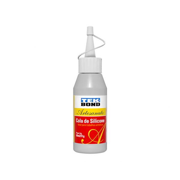 Cola de Silicone Para Artesanato 51g Tekbond Cola de Silicone Para Artesanato 51g Tekbond