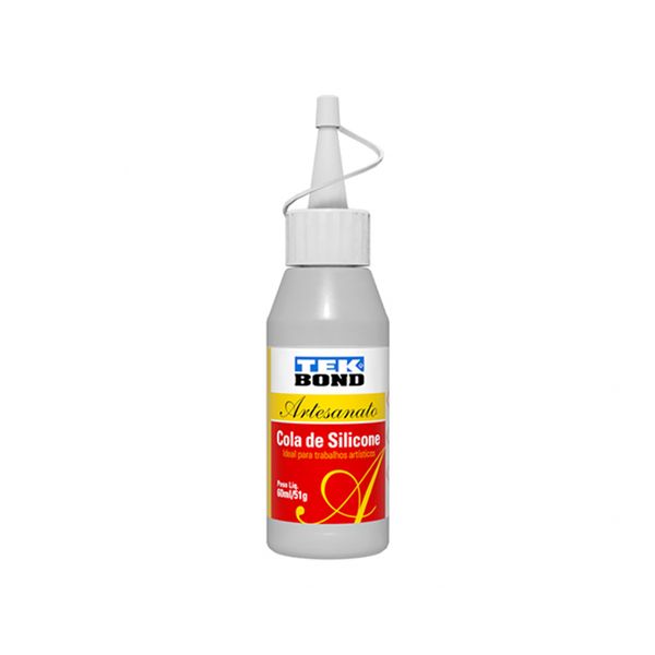 Cola de Silicone Para Artesanato 51g Tekbond