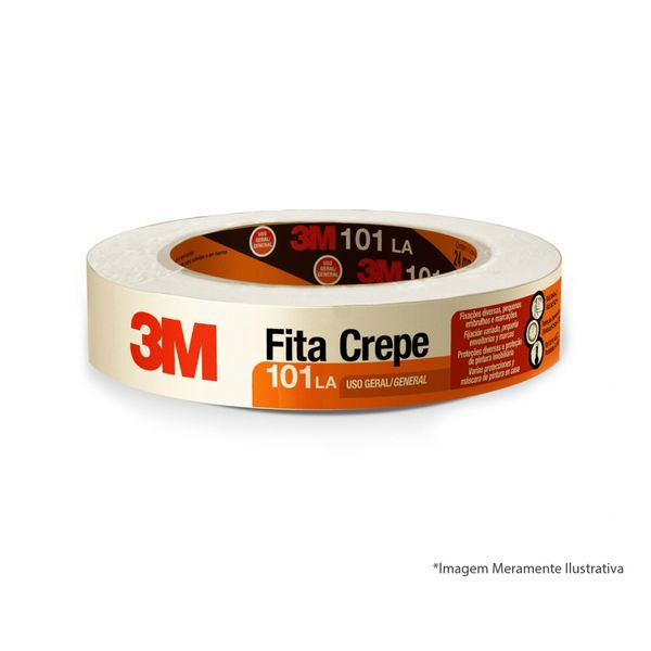 Fita Crepe 3M Uso Geral 101La 48Mmx50M c/2 pcs