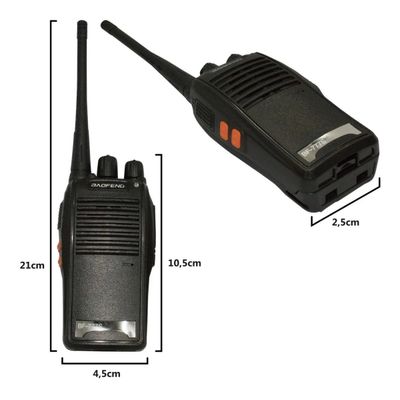 Ràdio Comunicador Walk Talk Baofeng Bf-777s + Fone De Ouvido