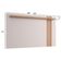 Painel Para Tv Suspenso Extensivo Leme Off White Matte Freijó - Colibri