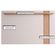 Painel Para Tv Suspenso Extensivo Leme Off White Matte Freijó - Colibri