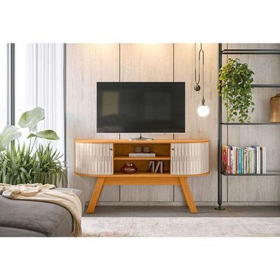 Rack Bancada Atlanta Cinamomo Off White - Madetec