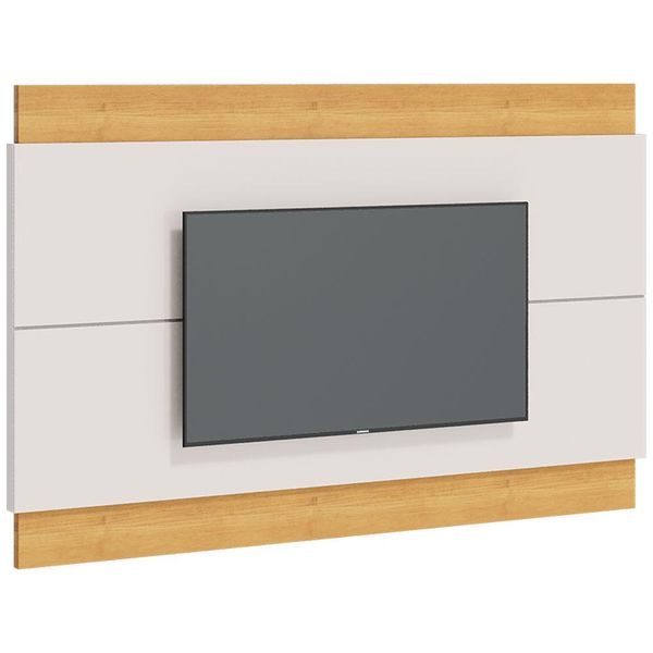 Painel Decorativo Sala de Estar 218cm Julien Off White/Nature - Gran Belo Painel Decorativo Sala de Estar 218cm Julien Off White/Nature - Gran Belo
