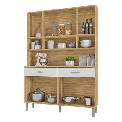 Kit Cozinha Golden 8 Portas Freijó Supremo - Kits Paraná