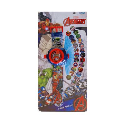 Relógio Projetor Infantil Avengers - Etitoys