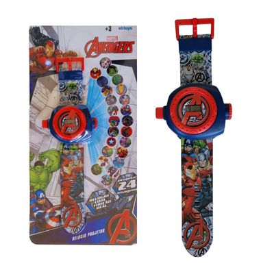 Relógio Projetor Infantil Avengers - Etitoys