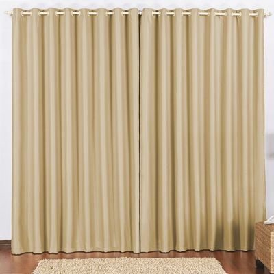 Cortina 3 Mts Sala Quarto Escritório Blackout para Trilho Suisso - Avelã