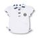 Camisa Polo Infantil Grêmio Feminina Oficial Tam 4 / Branco
