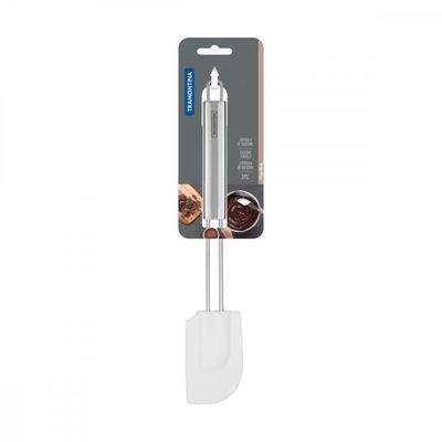 Espatula de Silicone Tramontina Marffim em Aço Inox