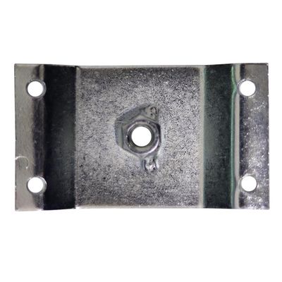 Kit 6 Chapinhas Chapa Elevada Fixação Pés Palito Rosca 5/16 Zincado G59