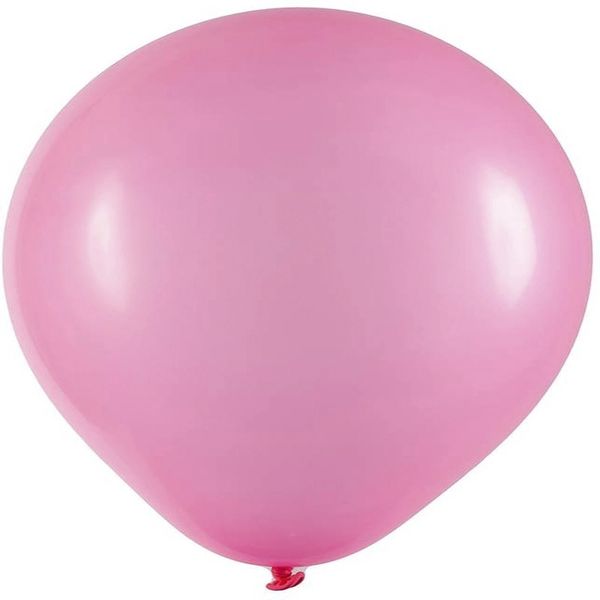 Balão de Festa Redondo Art Latex Buffet Nº 7 com 50 Unidades Rosa Pink