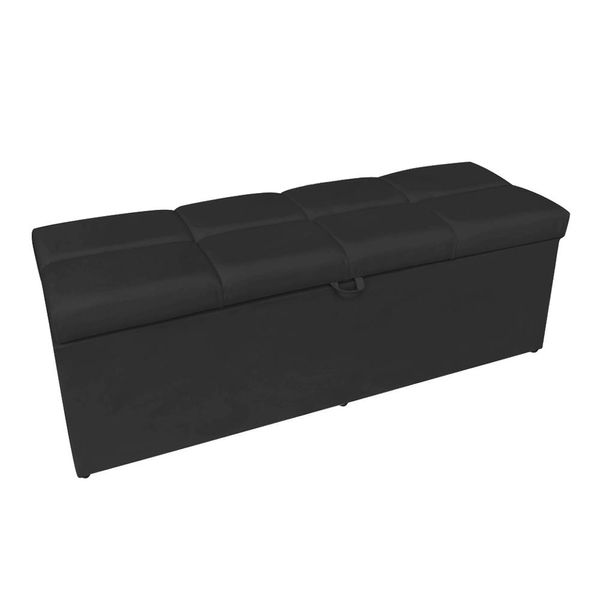 Calçadeira Nina 160 cm Suede Preto D'Rossi