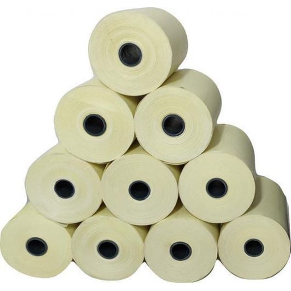 Kit 30 Bobinas Térmicas Pdv 80X30 Amarelas Impressora