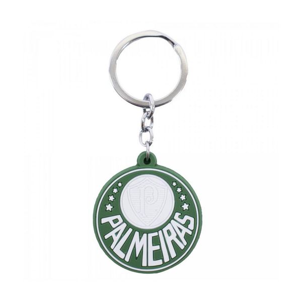 Chaveiro Borracha Palmeiras com Brasão Oficial