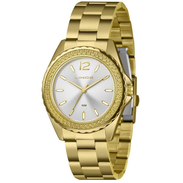 Relógio Lince Feminino Ref:Lrg4780l40 S2kx Casual Dourado Relógio Lince Feminino Ref:Lrg4780l40 S2kx Casual Dourado