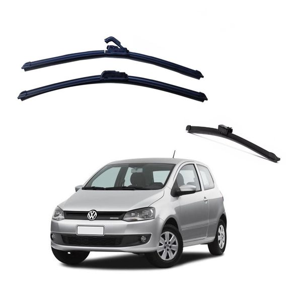 Kit Palheta Limpador Parabrisa Para-brisa Volkswagen Fox Crossfox 2003 à 2010