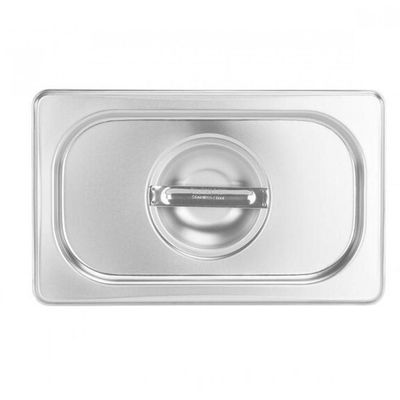 kit 4 Tampa de Cuba Gastronomica Inox  1/4 Sem Recorte - Brasinox