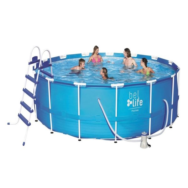 Piscina de Armação 16000 L com Kit Acessórios 127v Bel Lazer