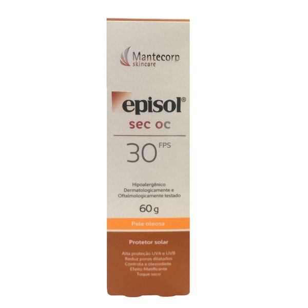 Mantecorp Episol Sec Oc Protetor Solar FPS30 60g