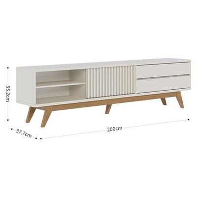 Rack Bancada Veneza Off White Matte - Colibri