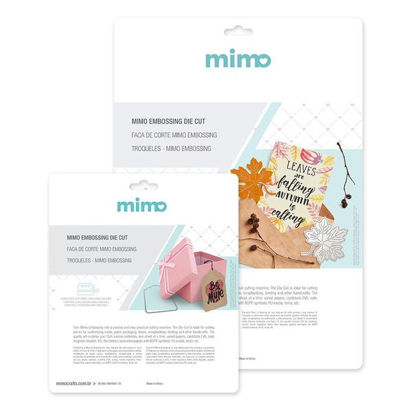 Faca de Corte Mimo Embossing - Temas para Bebês - 8 Pç