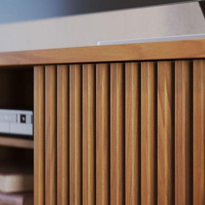 Rack Bancada Veneza Freijó Off White Matte - Colibri