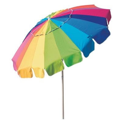 Guarda Sol Articulável Rainbow 2,20m Poliéster Alumínio Mor