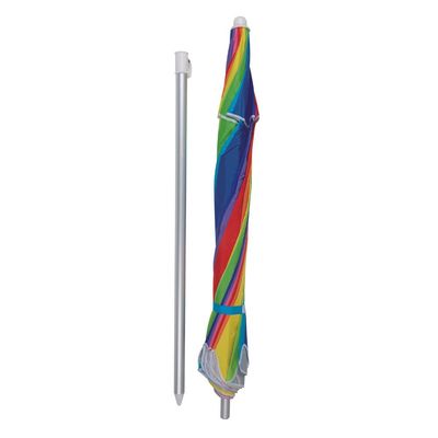 Guarda Sol Articulável Rainbow 2,20m Poliéster Alumínio Mor