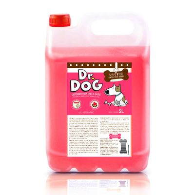 Shampoo Caes e Gatos Dr. Dog Pré Lavagem Maus Odores Hipoalergenico 5L