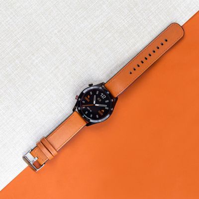 Smartwatch Philco Psw02pm Hit Wear 45mm 1,2 Preto Bluetoo Cor Da Pulseira Marrom