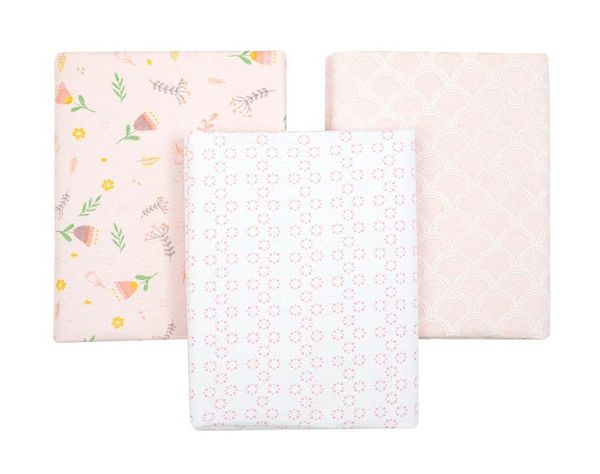 Cueiro Flanelado Com 3 Pçs Tulipas 80cm X 50cm Papi
