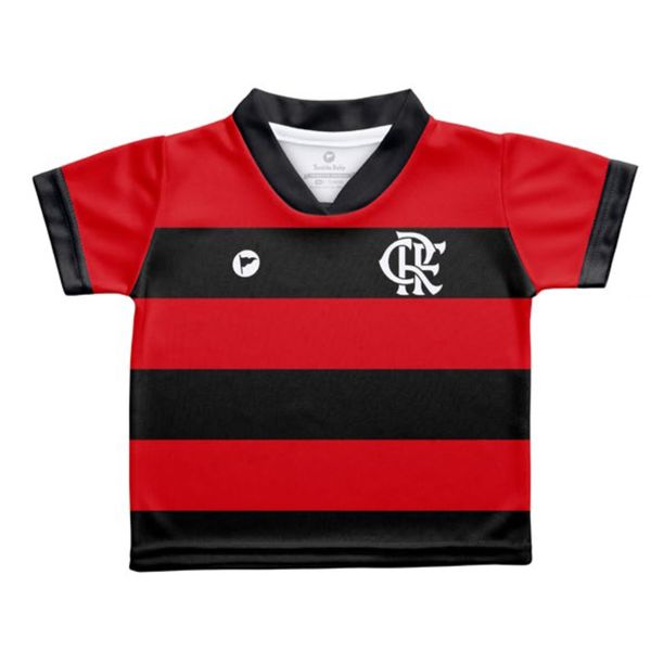 Camiseta Infantil Flamengo Sublimada Listrada - Torcida Baby 4 / Vermelho