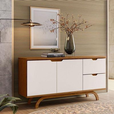 Aparador Buffet Ambiente Vicenza Ype Off White - New Ceval