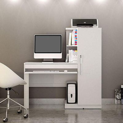Escrivaninha Office Branco - Valdemóveis