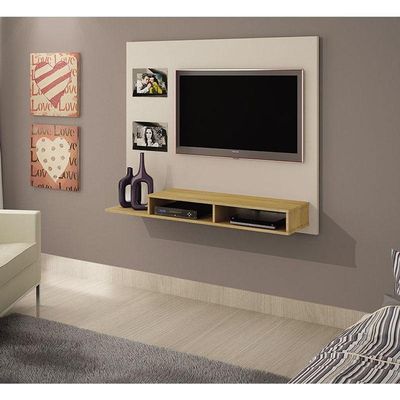Painel Para Tv Hades Off White Cinamomo - Valdemóveis