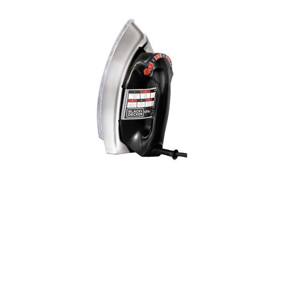 Ferro De Passar Black Decker Seco Preto Ferro Passar Antigo 127V