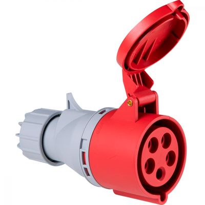 Tomada de Acoplamento Industrial 3P+N+T 32 A 380-415 Vca 6 H Tramontina