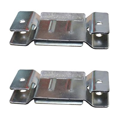 2 Pares de Conector de Encaixe para Móveis Sofá Cabeceira Painel Zincado G59